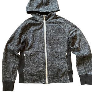 Lululemon Best Coast Hoodie *Needles Texture White Black* Size Small